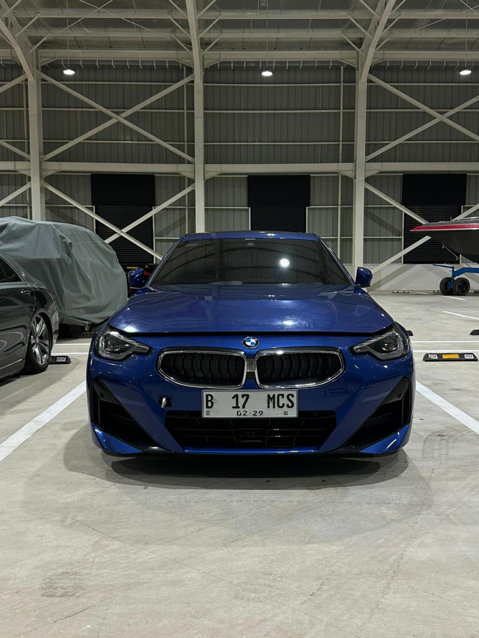  (satu) Unit Mobil BMW 220i, Bensin, Tahun 2023, Warna Biru, Nopol B 17 MCS