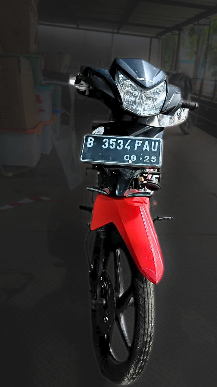 1 (satu) unit sepeda motor Honda AFX12U21C08 MT (supra X) warna merah hitam tahun 2018 No. Pol B-3534-PAU No. Rangka MH1JBP113FK267204 No. Mesin JBP1E1265203 atas nama PT. Treasure Investama