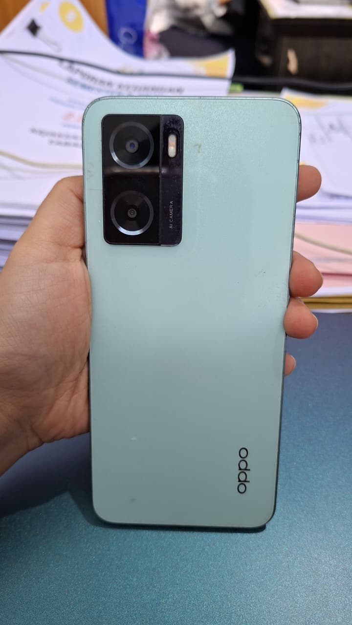 OPPO A57 WARNA BIRU MUDA