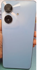 REALME NOTE 60 WARNA BIRU MUDA