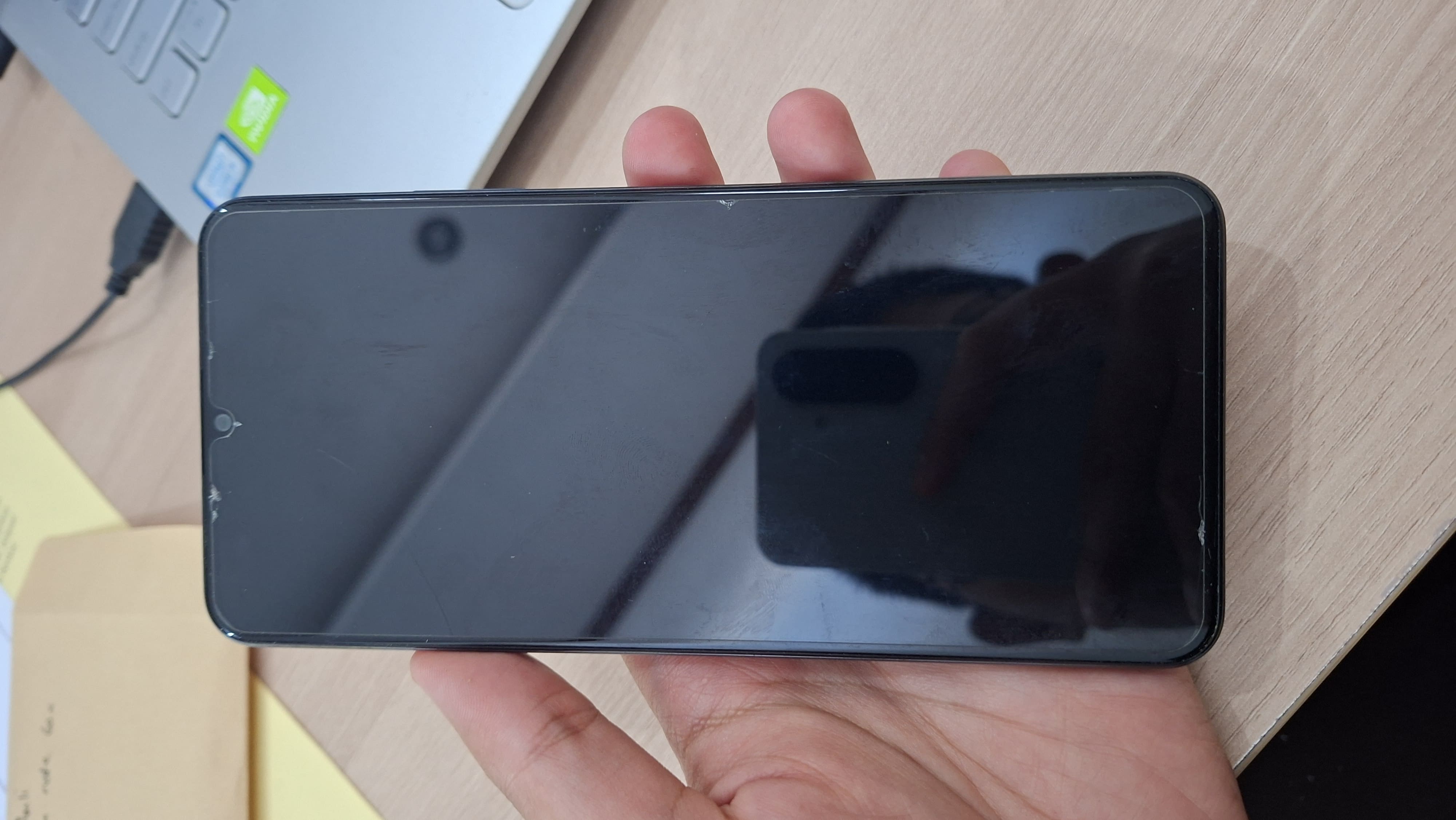 1 (satu) Buah Handpone merek REALME NOTE 60x berwama hitam dengan nomor IMEI1 864990071026451/IMEI2 864990071026444