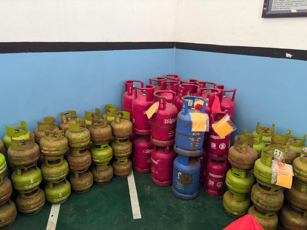 Paket 113 Buah Tabung Gas LPG 12Kg 5,5Kg 3Kg