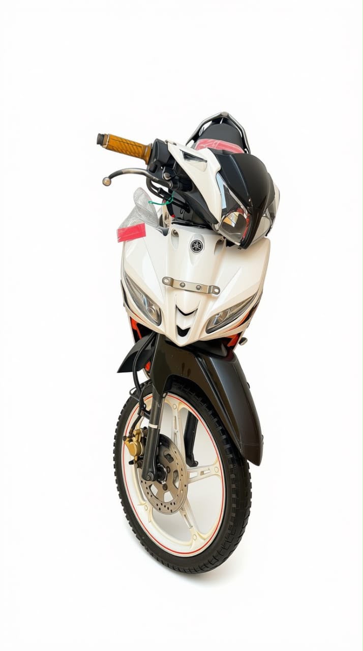 1 (Satu) Unit Motor Merk Yamaha Jupiter Z Warna Putih tanpa Nopol dengan Noka : MH35TPOO35K554369 dan Nosin 5TP-438725