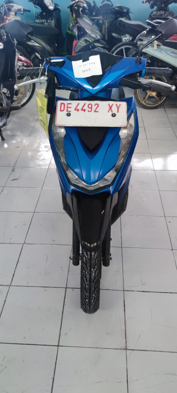 1 (satu) Unit Sepeda Motor DE 4492 XY merk Honda Beat warna Biru Hitam